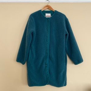 Aritzia - Wilfred Free Sherpa Long Liner Jacket